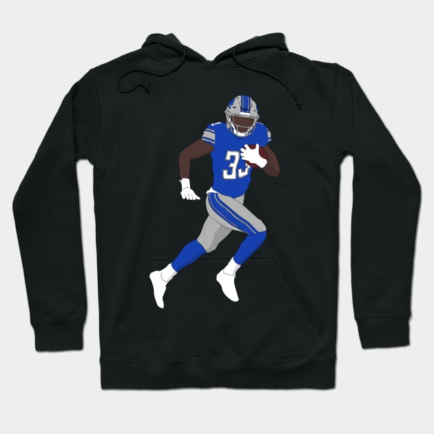 Kerryon Johnson Hoodie by SickSticksCo